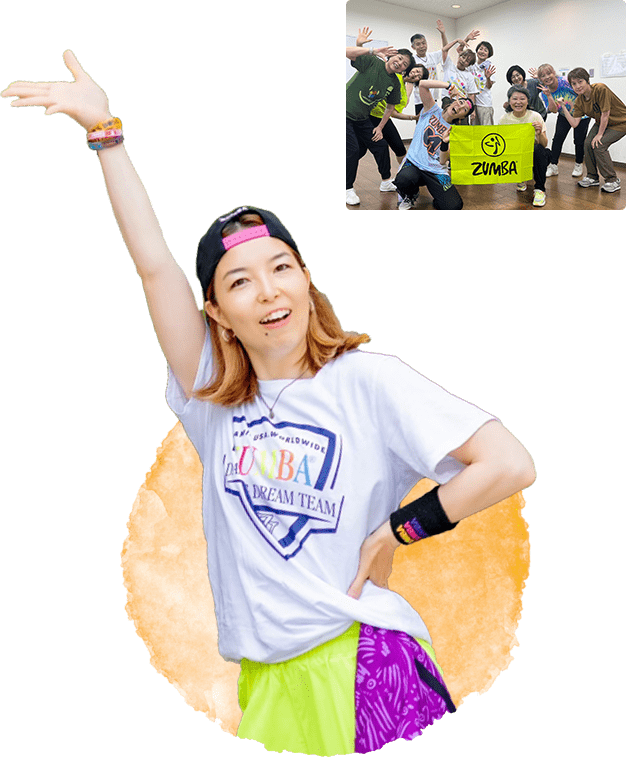 集合写真とインストラクター